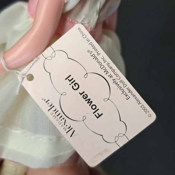 Vintage 2003 Madame Alexander "Flower Girl " doll McDonald's toy - Picture 4 of 6